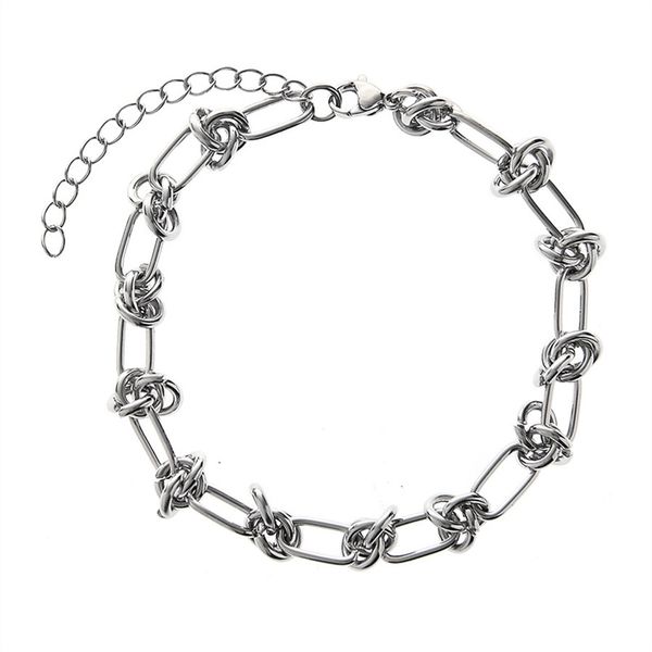 thorns chain thread rope bracelet hip hop personality niche cold street metal sense titanium steel men's jewelry accessories, Black
thorns chain thread rope bracelet hip hop personality niche cold street metal sense titanium steel men's jewelry accessories, Black