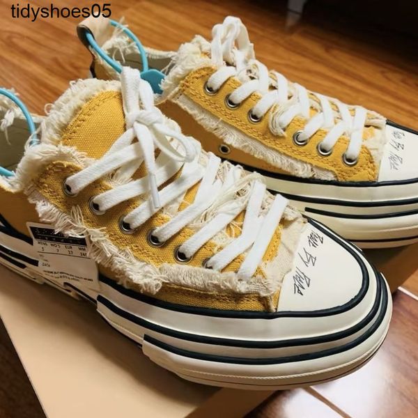 xvessel jianhao's wu same yellow low inner raised thick soled canvas shoes vulcanized for men and women beggars r6on 8kui, Black
xvessel jianhao's wu same yellow low inner raised thick soled canvas shoes vulcanized for men and women beggars r6on 8kui, Black