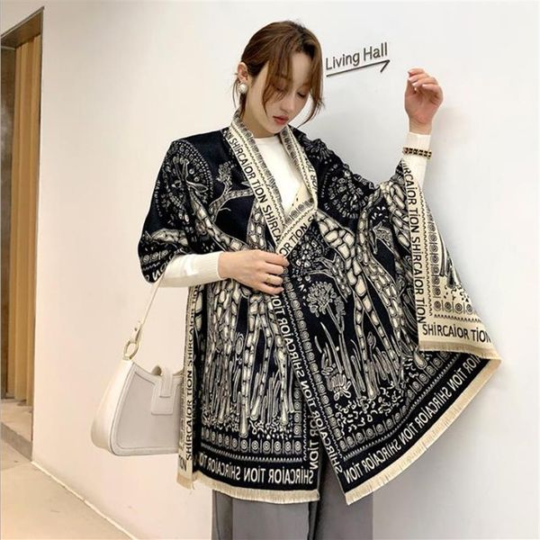 scarves 2021 winter scarf women cashmere warm foulard lady air-conditioned office thick soft shawls wraps209u, Blue;gray
scarves 2021 winter scarf women cashmere warm foulard lady air-conditioned office thick soft shawls wraps209u, Blue;gray