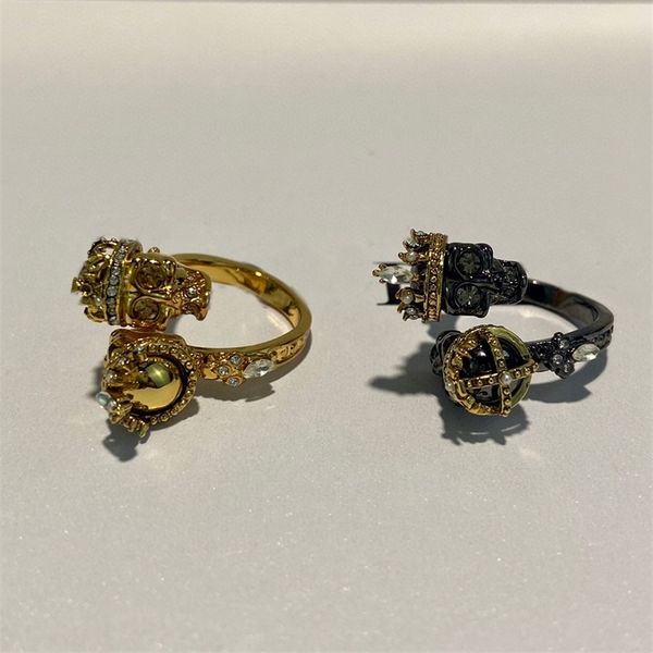 cluster rings luxury brand fashion decadent aesthetics skull ring unique vintage black gun gold color punk jewelry for women men gift 220921, Golden;silver
cluster rings luxury brand fashion decadent aesthetics skull ring unique vintage black gun gold color punk jewelry for women men gift 220921, Golden;silver