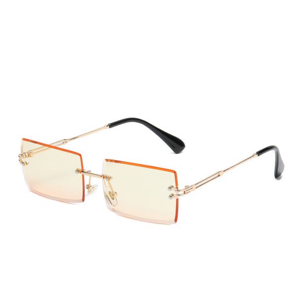 sunglasses square frameless trimmed gray piece ladies gradient fashion designer luxury outdoor classic european and american party general, White;black
sunglasses square frameless trimmed gray piece ladies gradient fashion designer luxury outdoor classic european and american party general, White;black