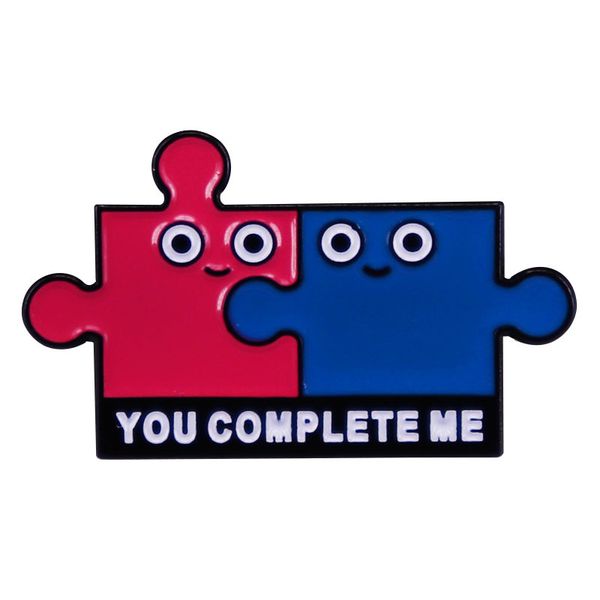 cartoons you complete me puzzle manga badges brooches metal pins enamel pin lapel backpack fashion jewelry accessories, Blue
cartoons you complete me puzzle manga badges brooches metal pins enamel pin lapel backpack fashion jewelry accessories, Blue