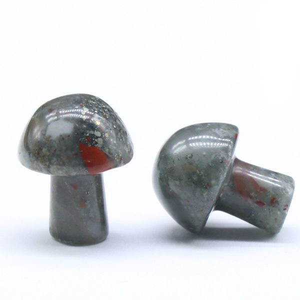 20mm mushroom shaped gemstone statue figurine carved african bloodstone mushrooms crafts for healing chakra reiki balancing home decoration, Black
20mm mushroom shaped gemstone statue figurine carved african bloodstone mushrooms crafts for healing chakra reiki balancing home decoration, Black