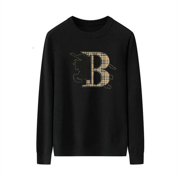 brand designers design fashionable men's sweaters leisure long classic luxury plaid pullover a variety of styles and women's loose, White;black
brand designers design fashionable men's sweaters leisure long classic luxury plaid pullover a variety of styles and women's loose, White;black