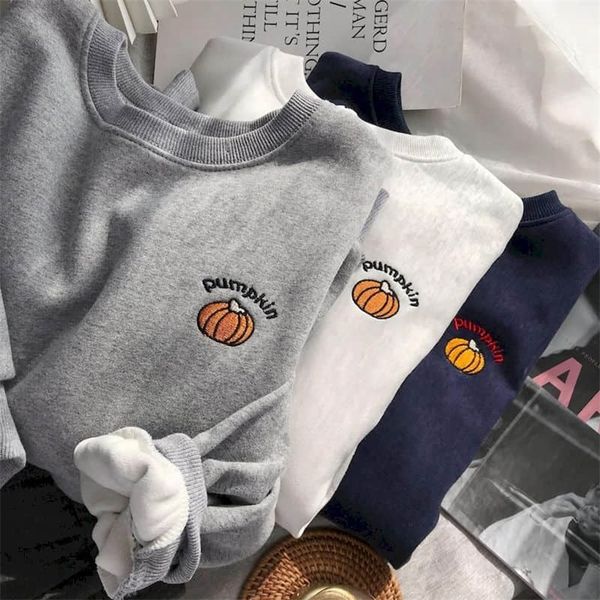 men s hoodies sweatshirts sweatshirt spring autumn korean preppy small pumpkin embroidery o neck shirt men women velvet thickening outer loo, Black
men s hoodies sweatshirts sweatshirt spring autumn korean preppy small pumpkin embroidery o neck shirt men women velvet thickening outer loo, Black