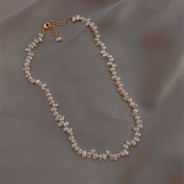 baroque millet grain pearl choker chokers fashion special-shaped irregular pearl clavicle chain female ac126, Golden;silver
baroque millet grain pearl choker chokers fashion special-shaped irregular pearl clavicle chain female ac126, Golden;silver