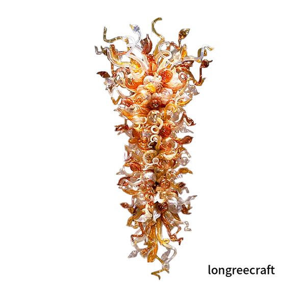 100% hand blown glass chandelier lighting led bulbs large long amber lamps art stair light for l living room mall luxury ceiling decorative
100% hand blown glass chandelier lighting led bulbs large long amber lamps art stair light for l living room mall luxury ceiling decorative