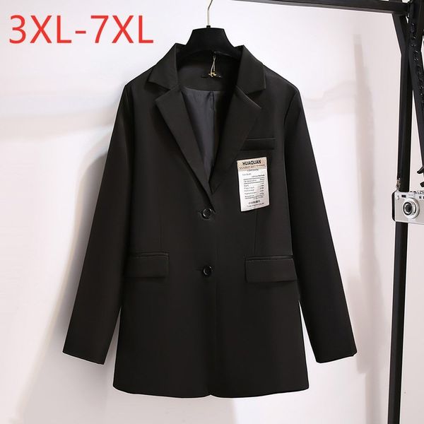 women s plus size outerwear coats spring autumn women clothing oversize blazer long sleeve casual korean black blazers coat 3xl 4xl 5xl 6xl
women s plus size outerwear coats spring autumn women clothing oversize blazer long sleeve casual korean black blazers coat 3xl 4xl 5xl 6xl