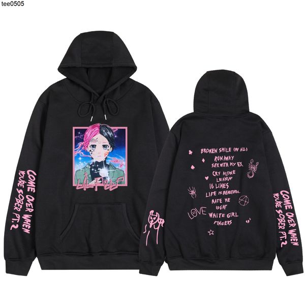 trendy new printing graffiti lil peep sweatshirts street hooded hooded winter couple hooded sweater, Black
trendy new printing graffiti lil peep sweatshirts street hooded hooded winter couple hooded sweater, Black