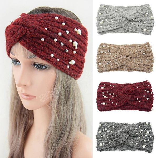 autumn winter cross pearl rhinestones headbands wool knitted wide hairbands handmade hair accessories ear warmer headband, Slivery;white
autumn winter cross pearl rhinestones headbands wool knitted wide hairbands handmade hair accessories ear warmer headband, Slivery;white