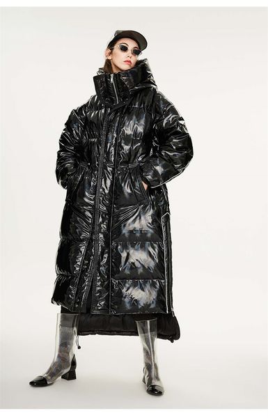 womens winter down jacket outerwear quality loose clothing fashion style long coat windproof warm extended leisure coats, Black
womens winter down jacket outerwear quality loose clothing fashion style long coat windproof warm extended leisure coats, Black