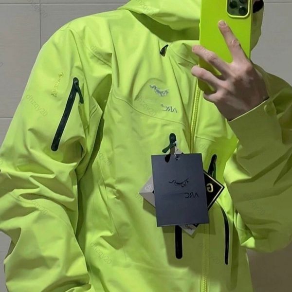 arc jacket designer fluorescent green men's outdoor sports waterproof windbreaker windproof quick dry warm coat casual couple hoodie, Black;brown
arc jacket designer fluorescent green men's outdoor sports waterproof windbreaker windproof quick dry warm coat casual couple hoodie, Black;brown