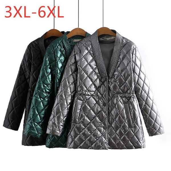 women s plus size outerwear coats ladies autumn winter wadded jacket for women large long sleeve loose thick button padded coat 3xl 4xl 5xl, Black
women s plus size outerwear coats ladies autumn winter wadded jacket for women large long sleeve loose thick button padded coat 3xl 4xl 5xl, Black