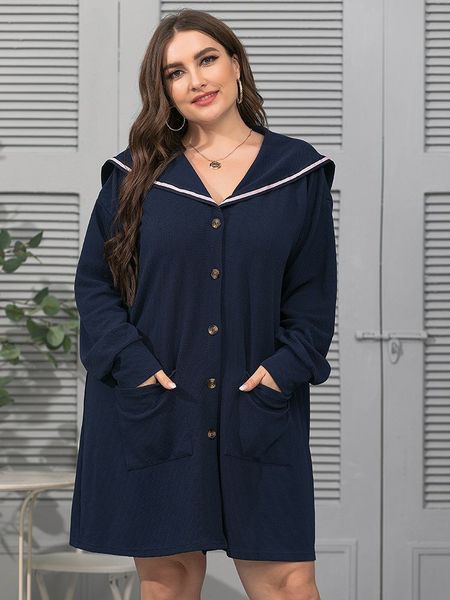 women s two piece pants plus size navy blue double pocket jacket loose solid color large lapel long sleeve casual comfort outerwear 220922, White
women s two piece pants plus size navy blue double pocket jacket loose solid color large lapel long sleeve casual comfort outerwear 220922, White