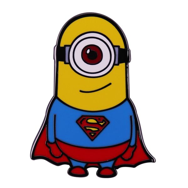 cute yellow creature one-eyed miniion enamel pin badge brooch cartoon superhero jewelry, Blue
cute yellow creature one-eyed miniion enamel pin badge brooch cartoon superhero jewelry, Blue