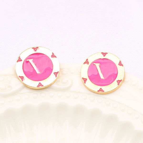 sweet round stud 18k gold plated luxury brand designers letters stud clip chain geometric famous women 925 silver candy color oil drip earri, Golden;silver
sweet round stud 18k gold plated luxury brand designers letters stud clip chain geometric famous women 925 silver candy color oil drip earri, Golden;silver
