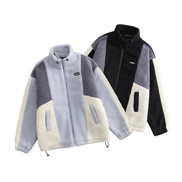 hip hop fleece winter down parka jacket streetwear color block patchwork cotton thick warm varsity fuzzy coat 2022 harajuku jackets, Black;brown
hip hop fleece winter down parka jacket streetwear color block patchwork cotton thick warm varsity fuzzy coat 2022 harajuku jackets, Black;brown