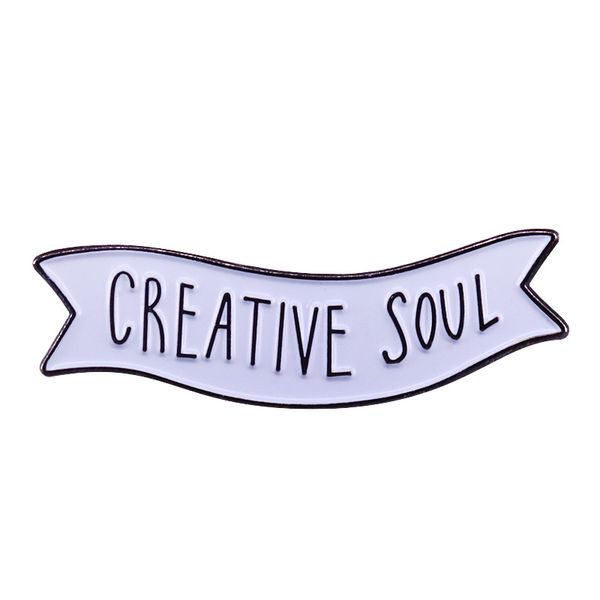 creative soul enamel banner an essential pin for all kinds of artists at heart, Blue
creative soul enamel banner an essential pin for all kinds of artists at heart, Blue