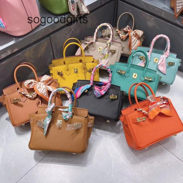 designer bags luxury genuine leather herme women's handbags 2022 new bag togo grain head layer cow leather mini women's portable o
