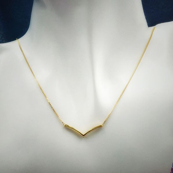 polished wishbone necklace yellow gold plated women wedding jewelry with original box for pandora 925 sterling silver girlfriend gift neckla
polished wishbone necklace yellow gold plated women wedding jewelry with original box for pandora 925 sterling silver girlfriend gift neckla