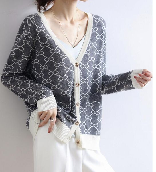 women's sweaters v-neck puff dress wool knitted printed cardigan ladies sweaters fashion long sleeve female coat, White;black
women's sweaters v-neck puff dress wool knitted printed cardigan ladies sweaters fashion long sleeve female coat, White;black
