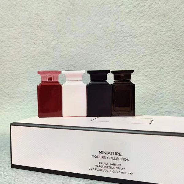 fragrance women men 7.5ml 4pcs perfume gift box set spray long lasting smell tom-ford oud wood lost cherry rose prick white suede
fragrance women men 7.5ml 4pcs perfume gift box set spray long lasting smell tom-ford oud wood lost cherry rose prick white suede