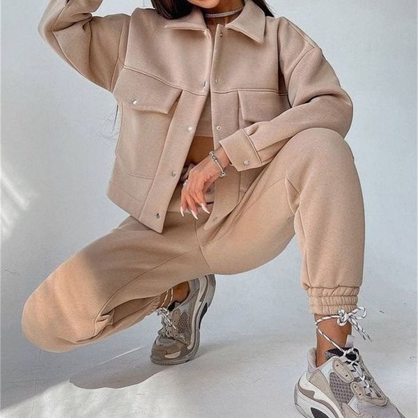 women's two piece pants autumn european american solid color women's jacket casual trousers suit longsleeved jacket casual pants t, White
women's two piece pants autumn european american solid color women's jacket casual trousers suit longsleeved jacket casual pants t, White