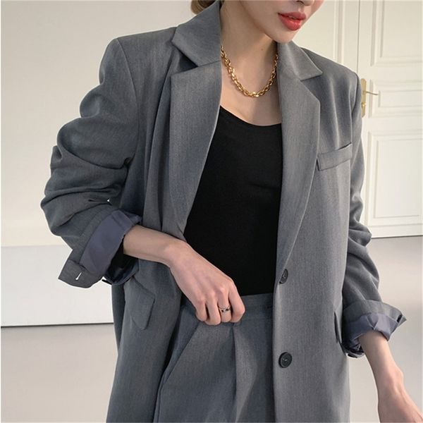 women's two piece pants hzirip grey 2 piece sets straight loose pants office uniform chic autumn business suits femme elegant formal ol, White
women's two piece pants hzirip grey 2 piece sets straight loose pants office uniform chic autumn business suits femme elegant formal ol, White