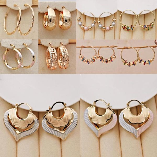 hoop earrings 10 pairs/lot trendy gold plated round copper for women girls fashion jewery accessories wedding party gift, Golden;silver
hoop earrings 10 pairs/lot trendy gold plated round copper for women girls fashion jewery accessories wedding party gift, Golden;silver