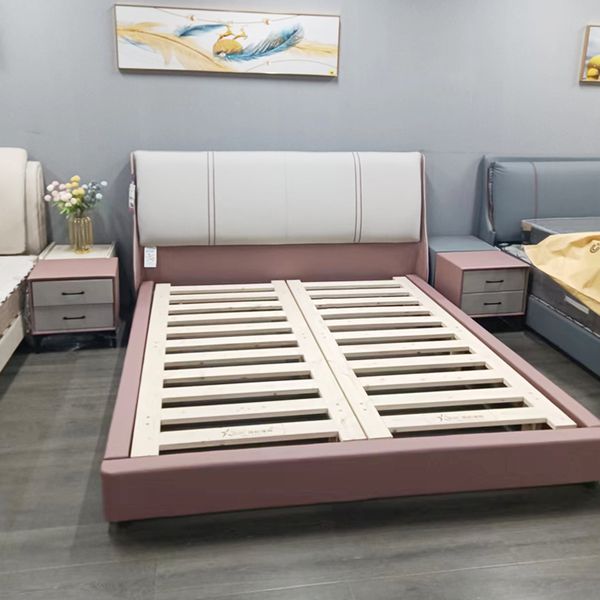 bedroom furniture light luxury leather bed master bedroom first layer cowhide kingbed simple modern wedding
bedroom furniture light luxury leather bed master bedroom first layer cowhide kingbed simple modern wedding