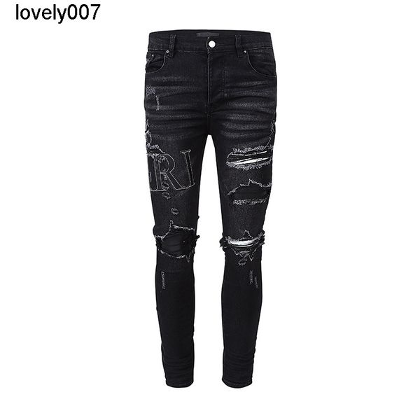 designer men's jeans amirs men's jeans trendy new patchwork holes old wash jeans men's, Blue
designer men's jeans amirs men's jeans trendy new patchwork holes old wash jeans men's, Blue