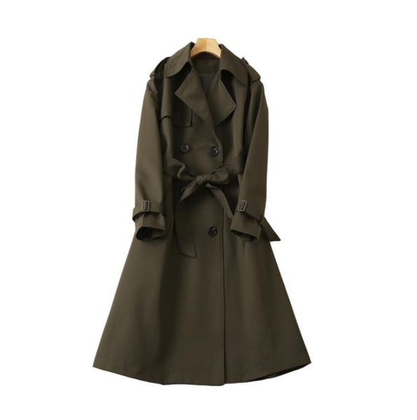 902 xxl 2022 autumn brand same style coat long sleeve lapel neck button women's jackets sh, Black;brown
902 xxl 2022 autumn brand same style coat long sleeve lapel neck button women's jackets sh, Black;brown
