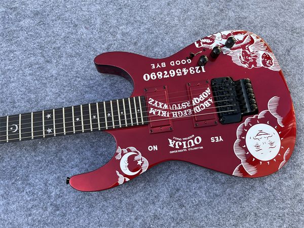 electric guitar metal red moon goddess 6-string guitar active pickup rosewood fingerboard
electric guitar metal red moon goddess 6-string guitar active pickup rosewood fingerboard