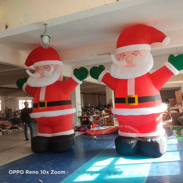 giant inflatable christmas decoration santa claus balloon standing model with blower for xmas outdoor display
giant inflatable christmas decoration santa claus balloon standing model with blower for xmas outdoor display
