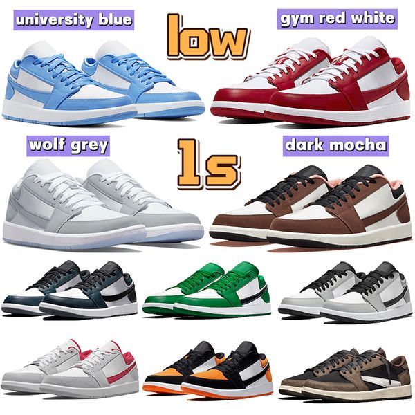 2023 low 1 og 1s basketball shoes dark mocha university blue gym red black white light smoke wolf gey green bred toe 3 men women
2023 low 1 og 1s basketball shoes dark mocha university blue gym red black white light smoke wolf gey green bred toe 3 men women