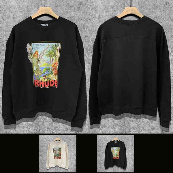 hoody mens women rhudes designers essentials hoodies fashion fashion rh new loose casual hip hop high pullover round neck luxury loose, Black
hoody mens women rhudes designers essentials hoodies fashion fashion rh new loose casual hip hop high pullover round neck luxury loose, Black