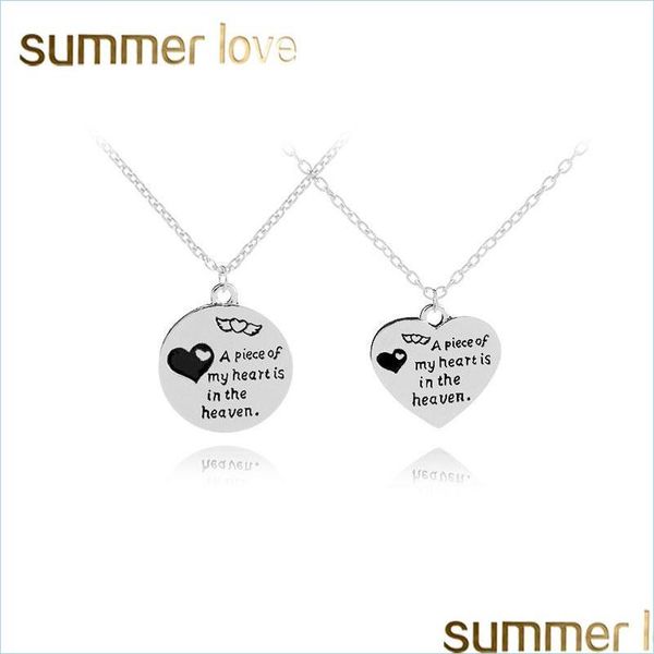 pendant necklaces new fashion a piece of my heart is in the haven words charm jewelry round necklace for woman sier pendant drop deli dhfqv, Silver
pendant necklaces new fashion a piece of my heart is in the haven words charm jewelry round necklace for woman sier pendant drop deli dhfqv, Silver