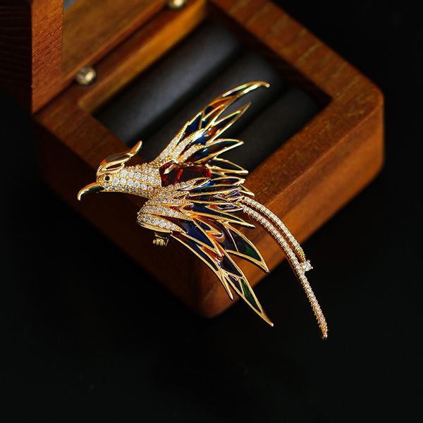 light luxury national style phoenix brooch female elegant temperament coat corsage accessories 2022 spring and autumn new clothes, Gray
light luxury national style phoenix brooch female elegant temperament coat corsage accessories 2022 spring and autumn new clothes, Gray