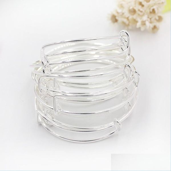 bangle simple 50/65mm different size expandable wire bangle bracelet for beading diy adjustable bracelets 100 pieces lot usa drop del dhexc, Black
bangle simple 50/65mm different size expandable wire bangle bracelet for beading diy adjustable bracelets 100 pieces lot usa drop del dhexc, Black