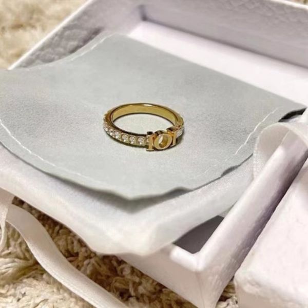 fashion ring womens rings band classic luxury gold diamond designer ring jewelry for women nail non fade allergic party wedding gift with bo, Silver
fashion ring womens rings band classic luxury gold diamond designer ring jewelry for women nail non fade allergic party wedding gift with bo, Silver