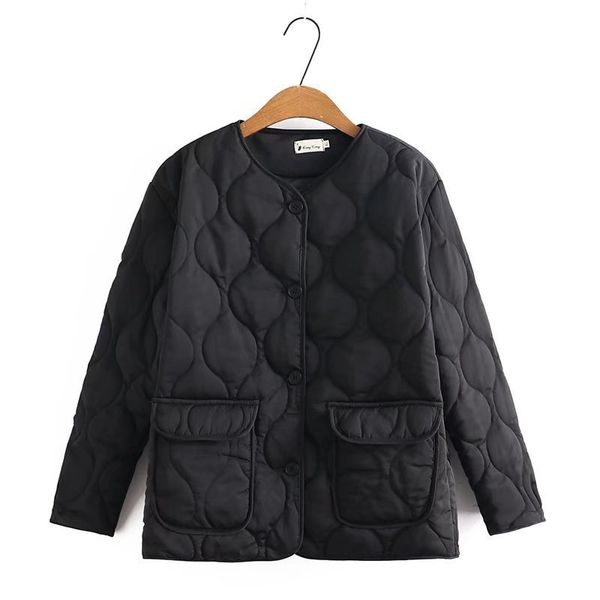 women s plus size outerwear coats clothing parka winter fashion keep warm wadded jacket double pocket down cotton coat 220922, Black
women s plus size outerwear coats clothing parka winter fashion keep warm wadded jacket double pocket down cotton coat 220922, Black