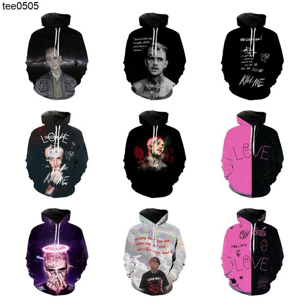 the new rapper lille pip lil peep 3d men and women sweater digital print hoodie, Black
the new rapper lille pip lil peep 3d men and women sweater digital print hoodie, Black
