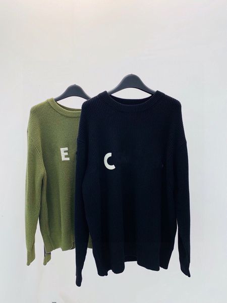 women's sweater knit new letter print loose round neck pullover long sleeve men's oversize couple jacket, White;black
women's sweater knit new letter print loose round neck pullover long sleeve men's oversize couple jacket, White;black