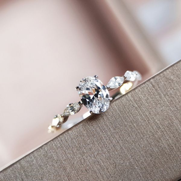 wedding rings trendy ladies s925 sterling silver exquisite small 2ct oval diamond luxury jewelry for women s party banquet birthday gift 220, Slivery;golden
wedding rings trendy ladies s925 sterling silver exquisite small 2ct oval diamond luxury jewelry for women s party banquet birthday gift 220, Slivery;golden