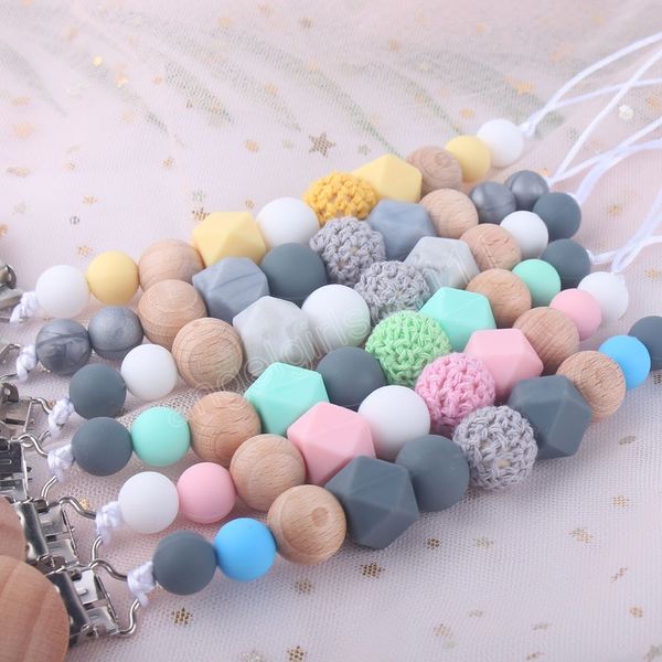silicone beech wood chew beads pacifier clips holder cute pacifiers soother chains baby teething toy
silicone beech wood chew beads pacifier clips holder cute pacifiers soother chains baby teething toy