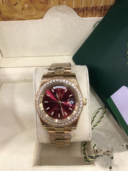original box certificate 18k gold president daydate diamonds watch men stainless diamond bezel automatic wristwatch male watches 2022, Slivery;brown
original box certificate 18k gold president daydate diamonds watch men stainless diamond bezel automatic wristwatch male watches 2022, Slivery;brown