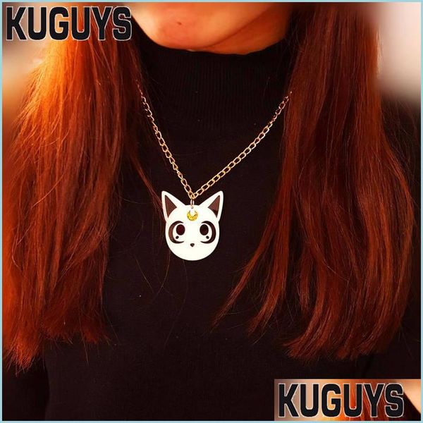 pendant necklaces fashion jewelry acrylic cute black and white cat head pendant necklace for womens long gold chaia drop d jewelshops dhivr, Silver
pendant necklaces fashion jewelry acrylic cute black and white cat head pendant necklace for womens long gold chaia drop d jewelshops dhivr, Silver