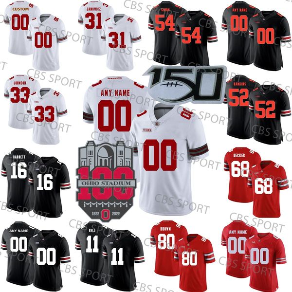 american college football wear ohio state buckeyes jersey c.j. stroud jaxon smith-njigba tuimoloau chris olave treveyon henderson garrett wi, Black
american college football wear ohio state buckeyes jersey c.j. stroud jaxon smith-njigba tuimoloau chris olave treveyon henderson garrett wi, Black