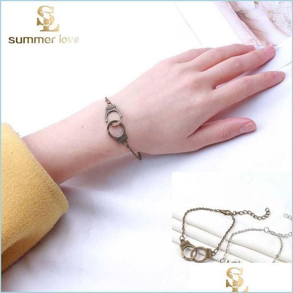 link chain fashion vintage dom handcuff charm bracelet for women adjustble size chain jewelry gift drop delivery 2021 bracelets sexyh dhj2d, Black
link chain fashion vintage dom handcuff charm bracelet for women adjustble size chain jewelry gift drop delivery 2021 bracelets sexyh dhj2d, Black