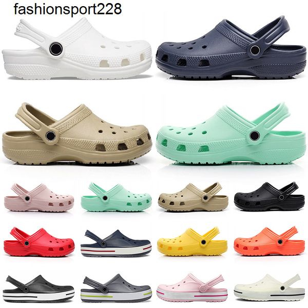 sandals men women croc clog designer sandals slippers slides croos classic triple black white red soft pink blue green mens waterproof shoes
sandals men women croc clog designer sandals slippers slides croos classic triple black white red soft pink blue green mens waterproof shoes